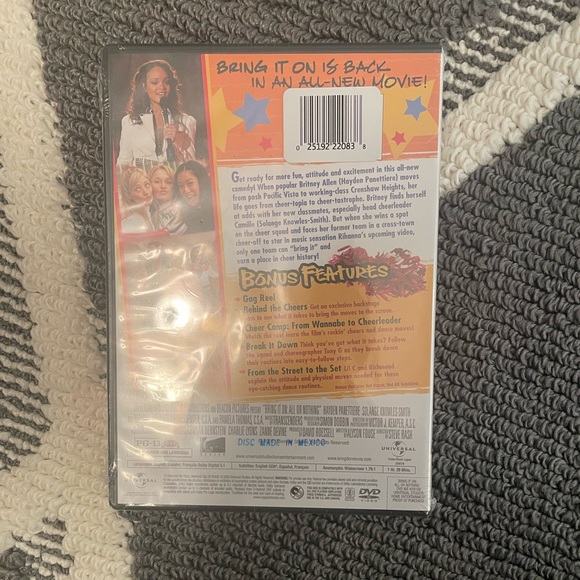 NWT Bring it on all or nothing dvd - Picture 2 of 2
